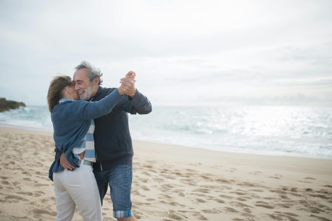 Couple Dancing at the Beach